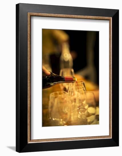 USA, Washington. Wine release in Seattle.-Richard Duval-Framed Photographic Print