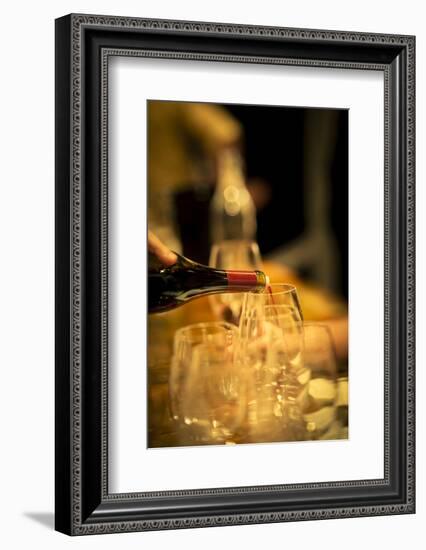 USA, Washington. Wine release in Seattle.-Richard Duval-Framed Photographic Print