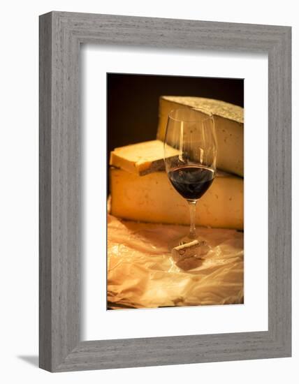 Usa, Washington, Woodinville. Wine, art and artisanal cheese-Richard Duval-Framed Photographic Print