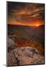 USA, West Virginia, Blackwater Falls State Park. Sunset on mountain landscape.-Jaynes Gallery-Mounted Photographic Print