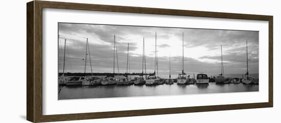 Usa, Wisconsin, Door County, Egg Harbor, Sunset-null-Framed Photographic Print