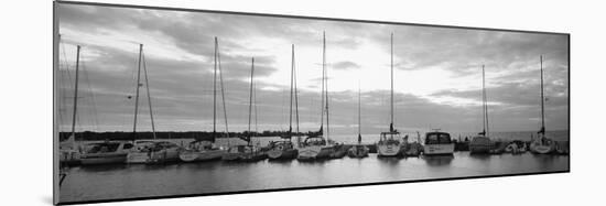 Usa, Wisconsin, Door County, Egg Harbor, Sunset-null-Mounted Photographic Print