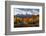 USA, Wyoming. Autumn evening near Black Tail Butte, Grand Teton National Park.-Judith Zimmerman-Framed Photographic Print