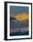 USA, Wyoming. Dramatic sky at sunset over Grand Teton, west side of Teton Mountains-Howie Garber-Framed Photographic Print