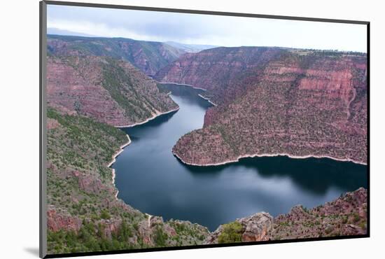 USA, Wyoming, Flaming Gorge, Reservoir-Catharina Lux-Mounted Photographic Print