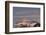 USA, Wyoming. Grand Teton and clouds from west side of Tetons-Howie Garber-Framed Photographic Print