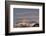 USA, Wyoming. Grand Teton and clouds from west side of Tetons-Howie Garber-Framed Photographic Print