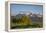 USA, Wyoming, Grand Teton National Park, Grand Tetons in the springtime.-Elizabeth Boehm-Framed Premier Image Canvas