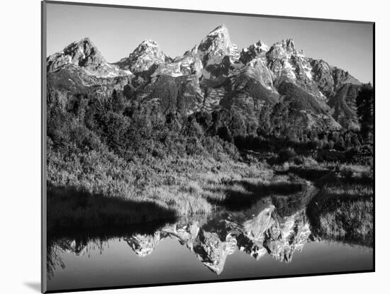 USA, Wyoming, Grand Teton National Park. Mountain Sunrise-Dennis Flaherty-Mounted Photographic Print