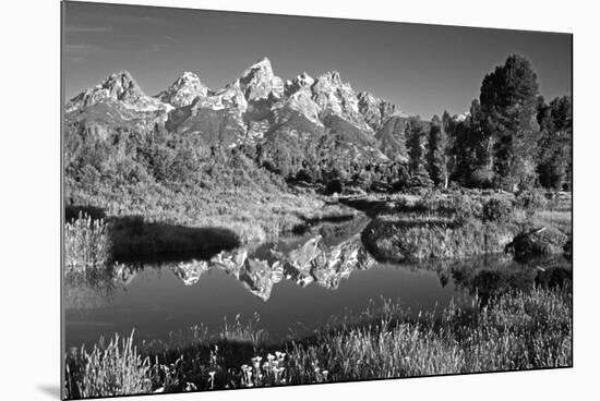 USA, Wyoming, Grand Teton National Park. Mountain Sunrise-Dennis Flaherty-Mounted Photographic Print