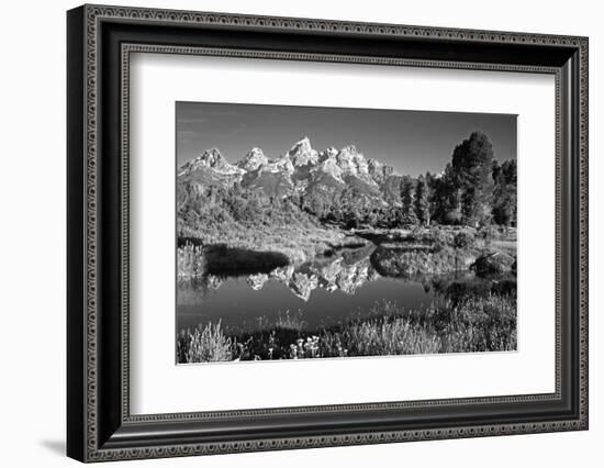 USA, Wyoming, Grand Teton National Park. Mountain Sunrise-Dennis Flaherty-Framed Photographic Print