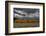 USA, Wyoming. Landscape of Golden Aspen Trees and snowy peaks, Grand Teton National Park-Howie Garber-Framed Photographic Print