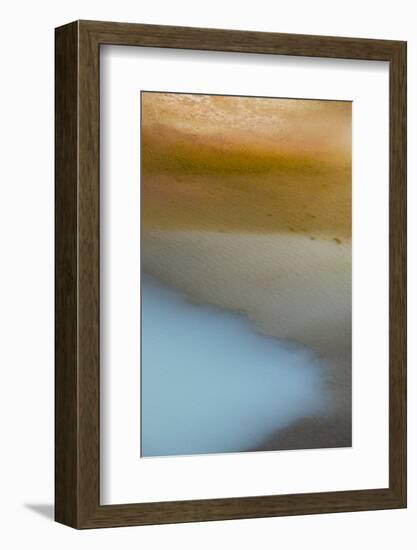 USA, Wyoming. Porcelain Basin, Norris Geyser Basin, Yellowstone National Park.-Judith Zimmerman-Framed Photographic Print