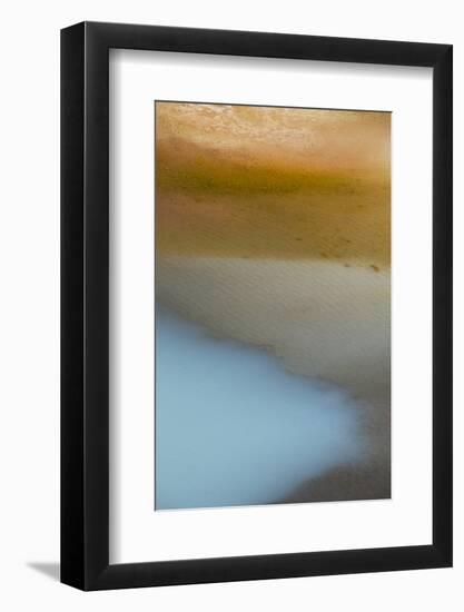 USA, Wyoming. Porcelain Basin, Norris Geyser Basin, Yellowstone National Park.-Judith Zimmerman-Framed Photographic Print