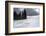 USA, Wyoming. Ski tracks in powder near Jackson Hole.-Howie Garber-Framed Photographic Print