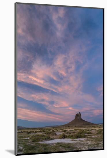 USA, Wyoming. The Boars Tusk, Red Desert.-Judith Zimmerman-Mounted Photographic Print