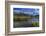 USA, Wyoming. White Rock Mountain and Squaretop Peak above Green River wetland-Howie Garber-Framed Photographic Print