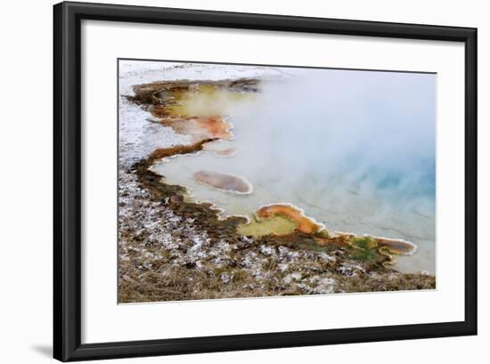 USA, Wyoming, Yellowstone National Park. Silex Spring Pool-Jaynes Gallery-Framed Photographic Print
