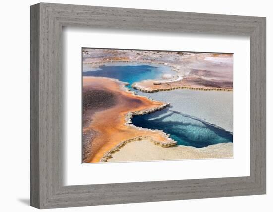 USA, Yellowstone National Park, Geyser Hill-Catharina Lux-Framed Photographic Print