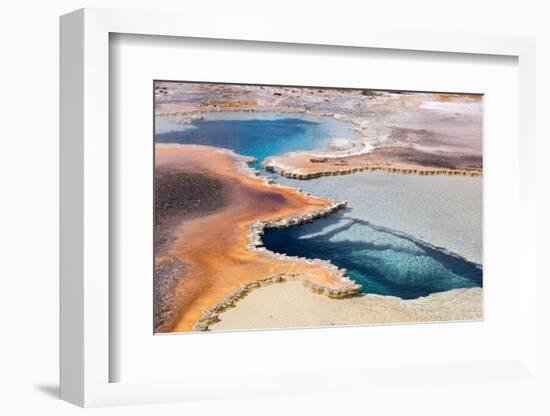 USA, Yellowstone National Park, Geyser Hill-Catharina Lux-Framed Photographic Print