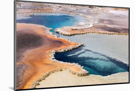 USA, Yellowstone National Park, Geyser Hill-Catharina Lux-Mounted Photographic Print