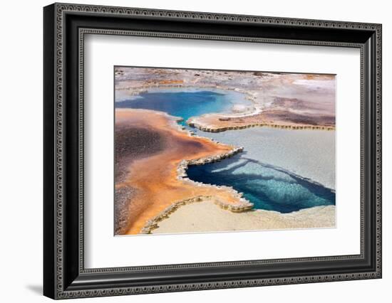 USA, Yellowstone National Park, Geyser Hill-Catharina Lux-Framed Photographic Print