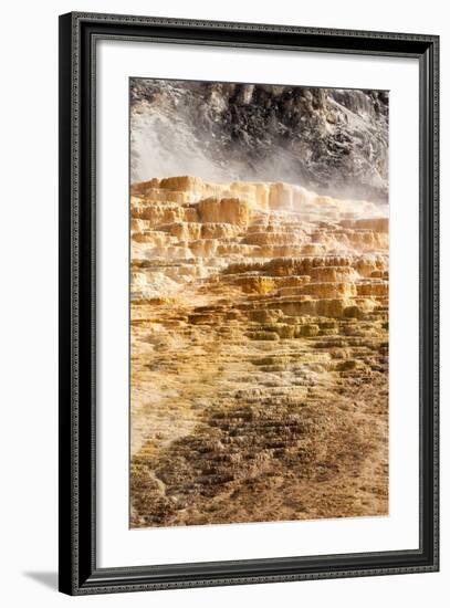 USA, Yellowstone National Park, Mammoth Hot Springs, Main Terrace-Catharina Lux-Framed Photographic Print