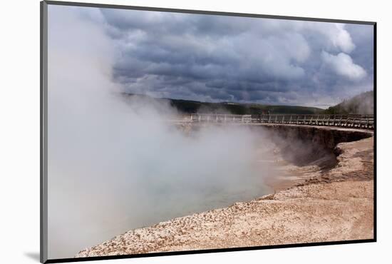 USA, Yellowstone National Park, Midway Geyser Basin-Catharina Lux-Mounted Photographic Print