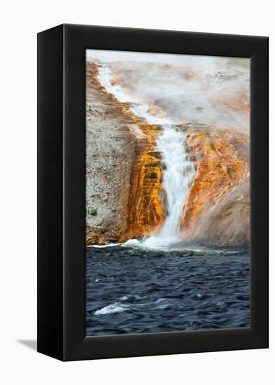 USA, Yellowstone National Park, Midway Geyser Basin-Catharina Lux-Framed Premier Image Canvas