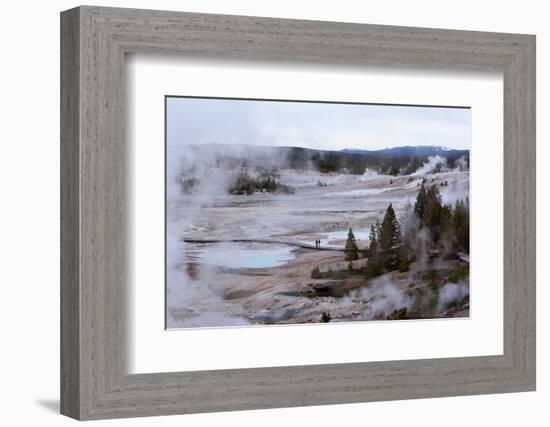 USA, Yellowstone National Park, Norris Geyser Basin-Catharina Lux-Framed Photographic Print