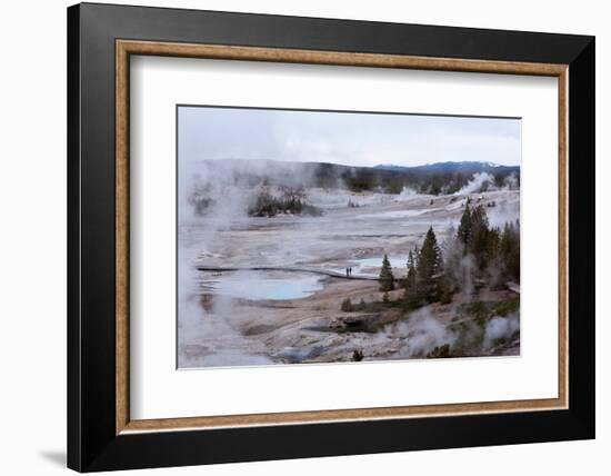 USA, Yellowstone National Park, Norris Geyser Basin-Catharina Lux-Framed Photographic Print