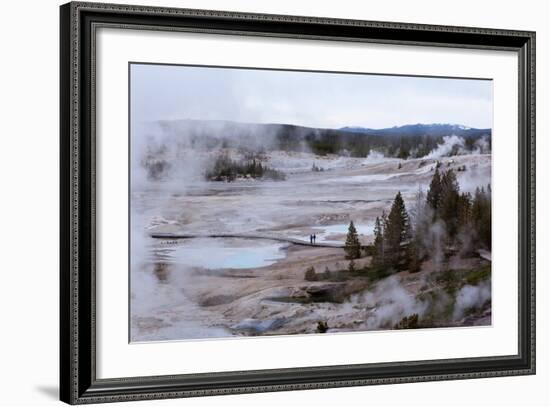 USA, Yellowstone National Park, Norris Geyser Basin-Catharina Lux-Framed Photographic Print