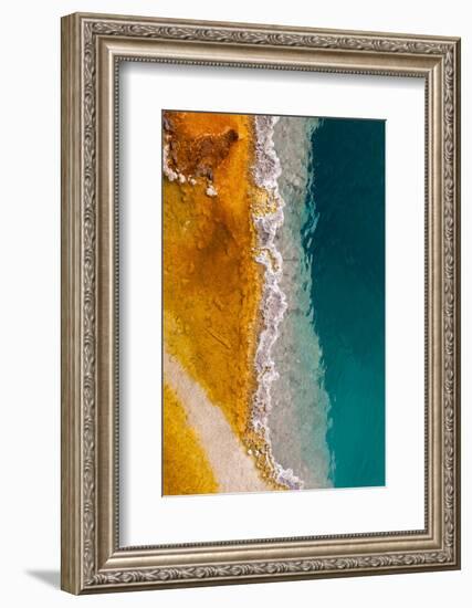 USA, Yellowstone National Park, West Thumb Geyser Basin, Black Pool-Catharina Lux-Framed Photographic Print