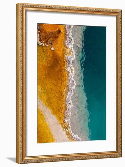 USA, Yellowstone National Park, West Thumb Geyser Basin, Black Pool-Catharina Lux-Framed Photographic Print