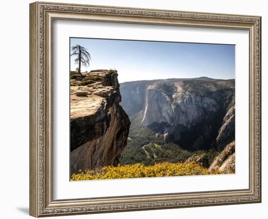 USA, Yosemite National Park, Taft Point-Mark Sykes-Framed Photographic Print