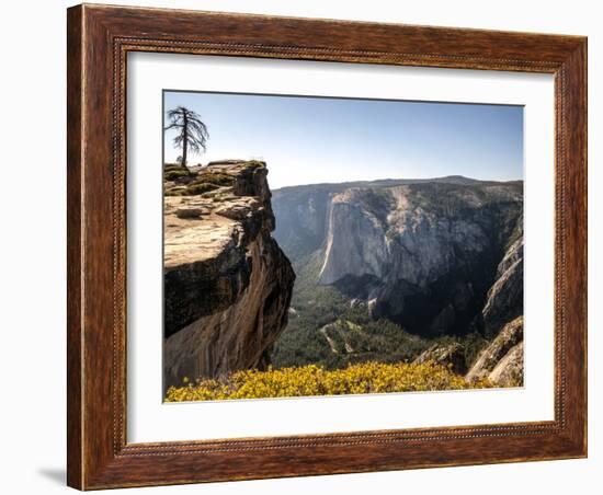 USA, Yosemite National Park, Taft Point-Mark Sykes-Framed Photographic Print