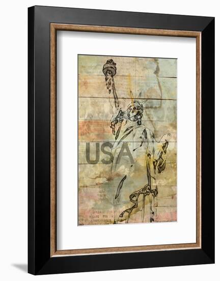 USA-null-Framed Art Print