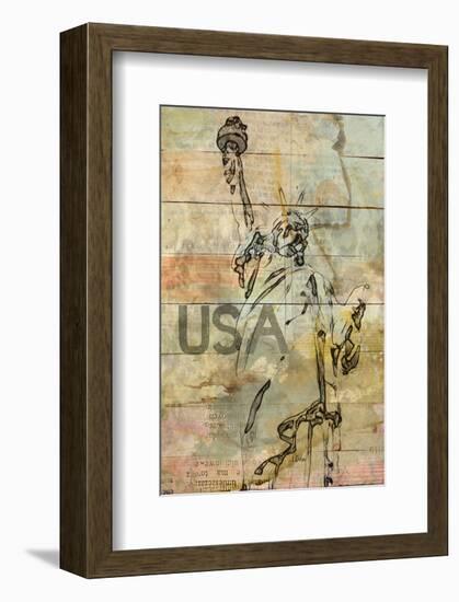 USA-null-Framed Art Print