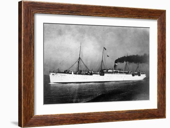 USAT Sherman Ship-Lantern Press-Framed Art Print