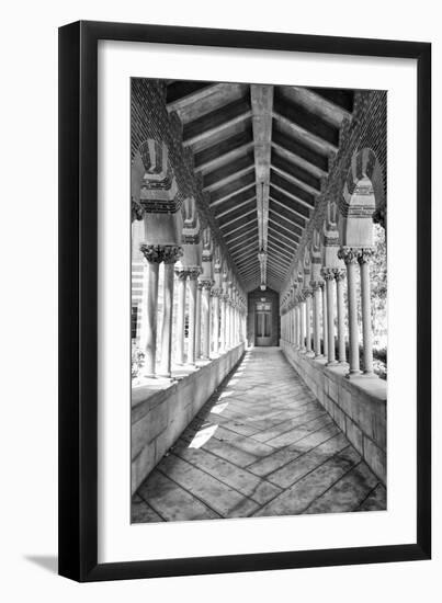 USC Hall_B&W-Chris Moyer-Framed Photographic Print