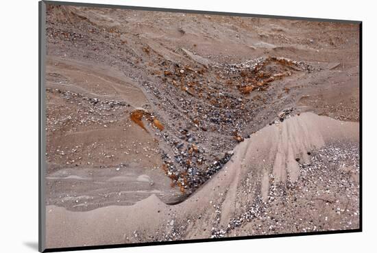 Usedom, Baltic Sea Beach, Escarpment with Sediment Layers-Catharina Lux-Mounted Photographic Print