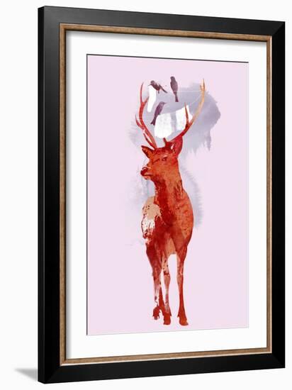 Useless Deer-Robert Farkas-Framed Giclee Print