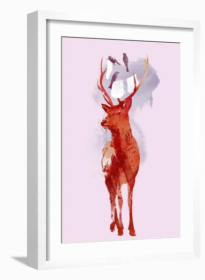 Useless Deer-Robert Farkas-Framed Giclee Print