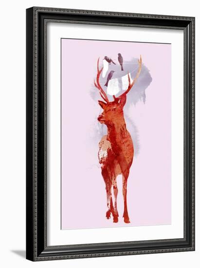 Useless Deer-Robert Farkas-Framed Giclee Print