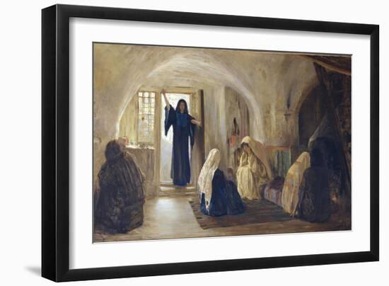 Ushered in a Tearful Joy, 1899-1905-Vasili Dmitrievich Polenov-Framed Giclee Print