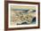 Ushibori in Hitachi Province-Katsushika Hokusai-Framed Art Print