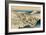 Ushibori in Hitachi Province-Katsushika Hokusai-Framed Art Print