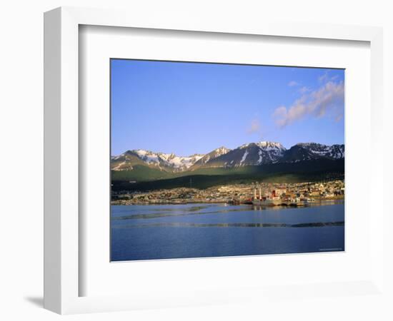 Ushuaia, the Southernmost Town in the Argentine, Argentina, South America-Geoff Renner-Framed Photographic Print