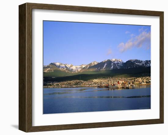 Ushuaia, the Southernmost Town in the Argentine, Argentina, South America-Geoff Renner-Framed Photographic Print