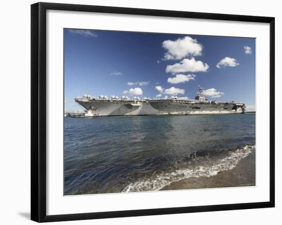 USS Abraham Lincoln-Stocktrek Images-Framed Photographic Print